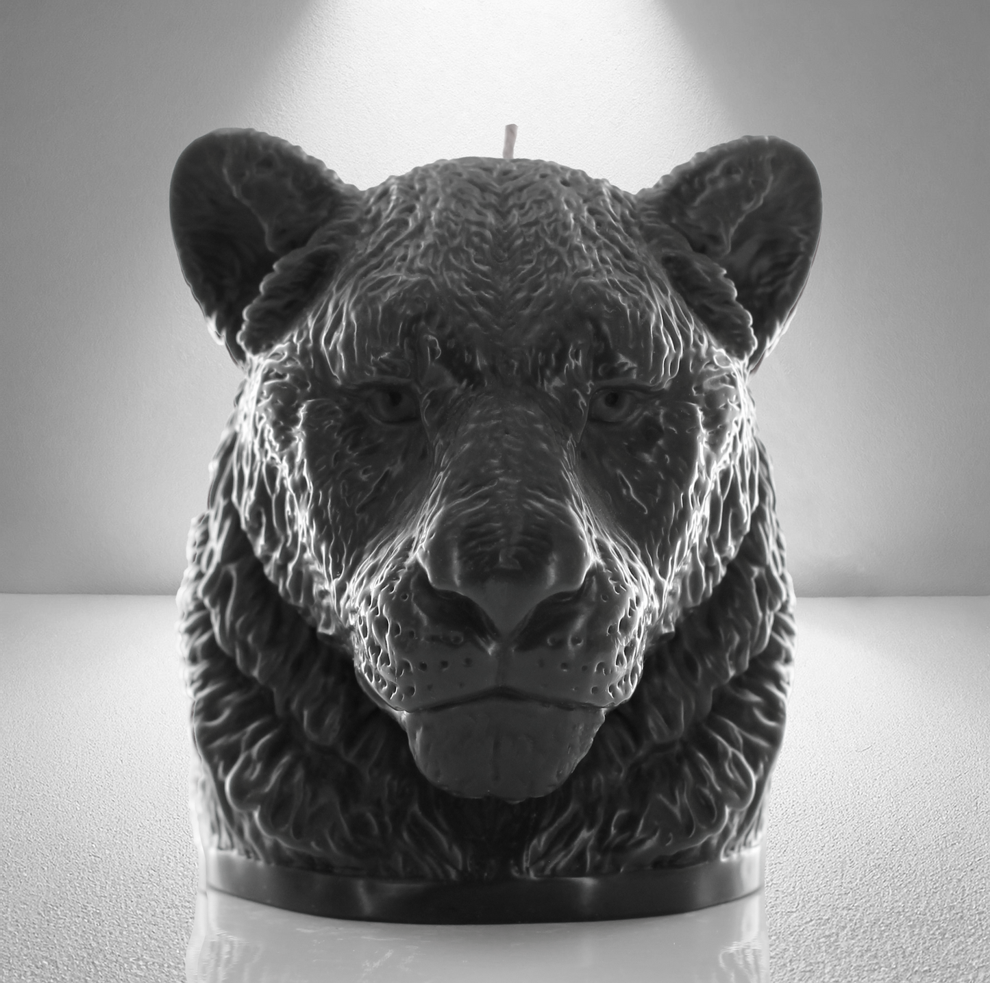 'Africa’ Lioness Candle- Grey