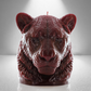 'Africa’ Lioness Candle- Dark Red - wondersinwax