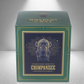 'Akira’ Chimpanzee Candle- Teal - wondersinwax