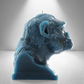 'Akira’ Chimpanzee Candle- Teal - wondersinwax