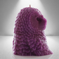 'Athena' Snow Owl Candle- Lilac - wondersinwax