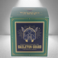 'Folklore' Skull Candle- Grey - wondersinwax