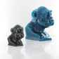 'Akira' Chimpanzee Miniature Candle- Grey