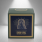 'Athena' Owl Miniature Candle- Grey - wondersinwax