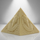 'New Kingdom' Pyramid Candle- Sand - wondersinwax