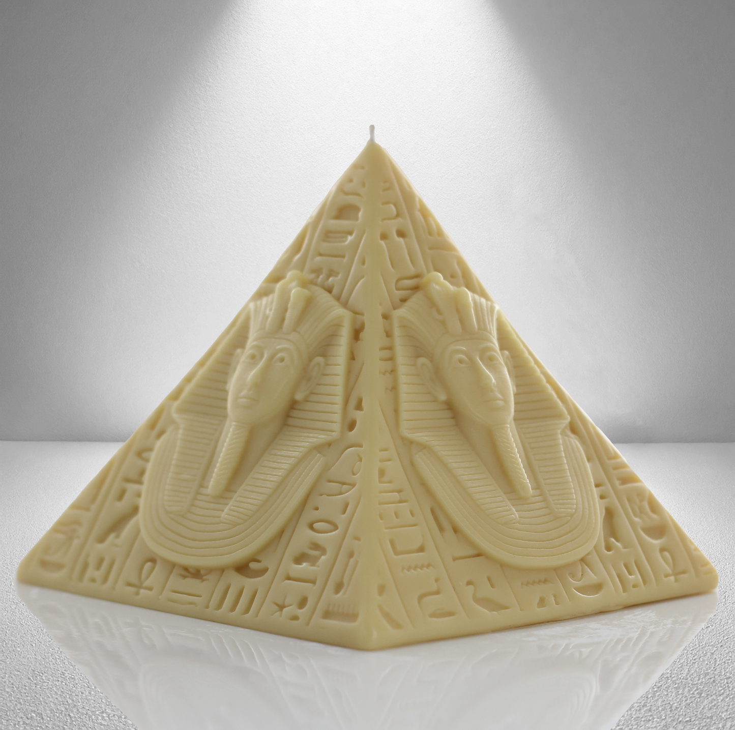 'New Kingdom' Pyramid Candle- Sand