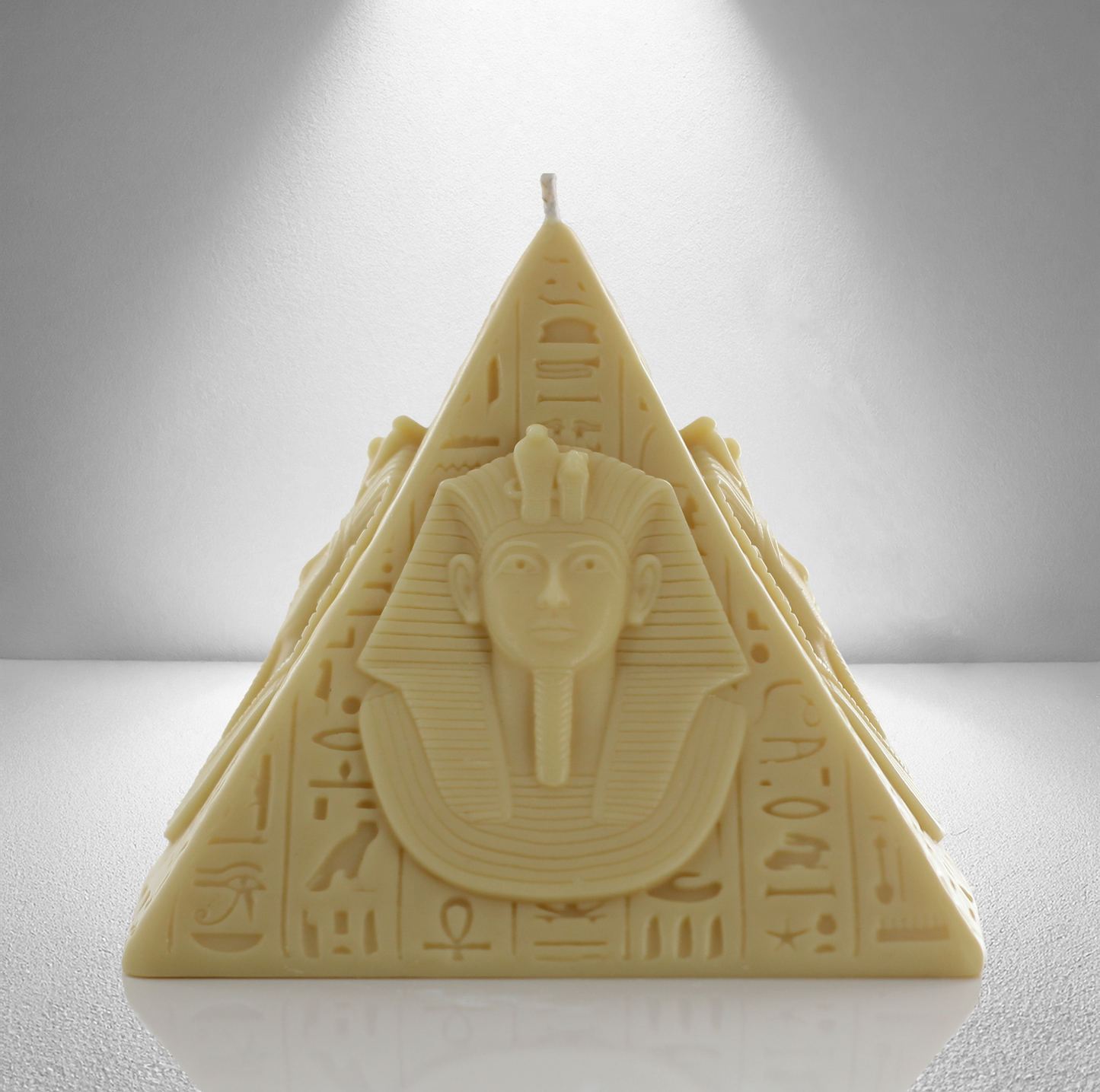 'New Kingdom' Pyramid Candle- Sand