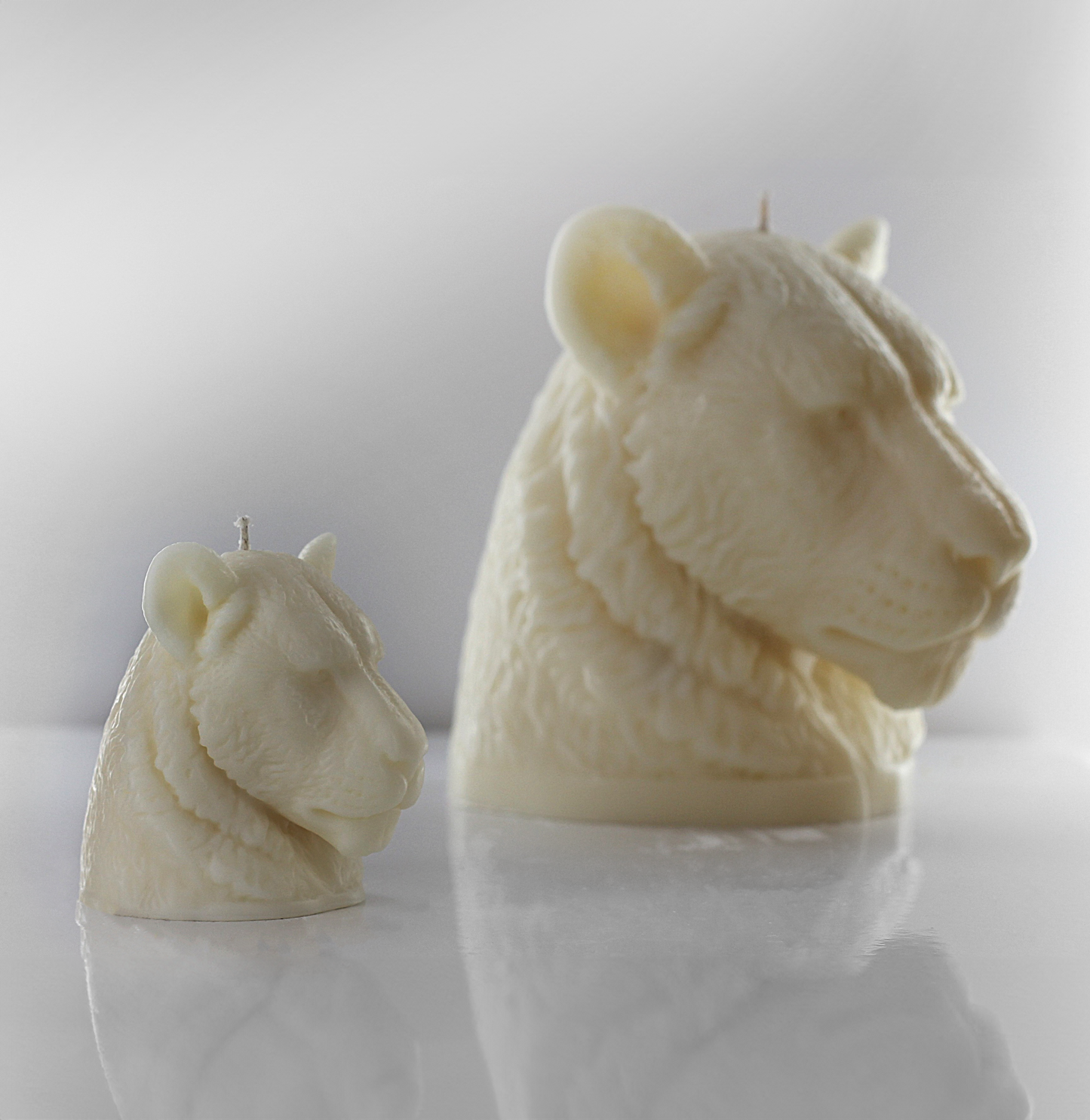 'Africa' Lioness Miniature Candle- Soy