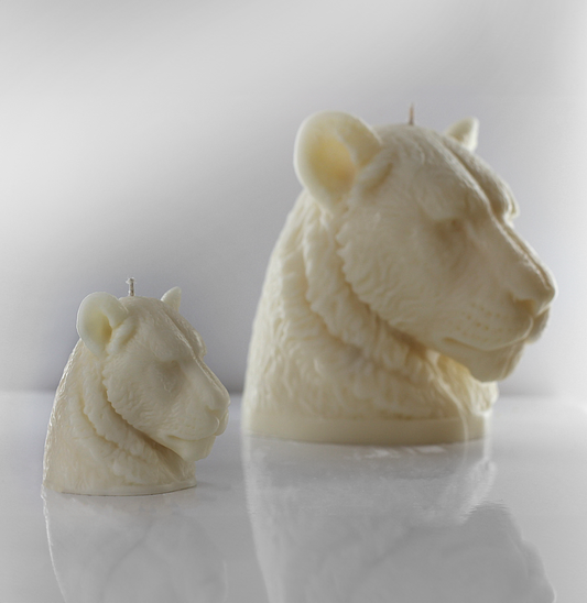 'Africa' Lioness Miniature Candle- Soy