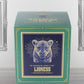 Retail Box Packaging for Large 3D Lioness Bust Candle in Golden Sands Colour, Handmade by Wonders in Wax in Poole, England.